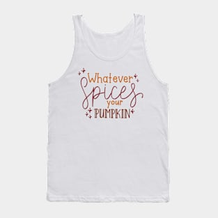 Pumpkin spice Tank Top